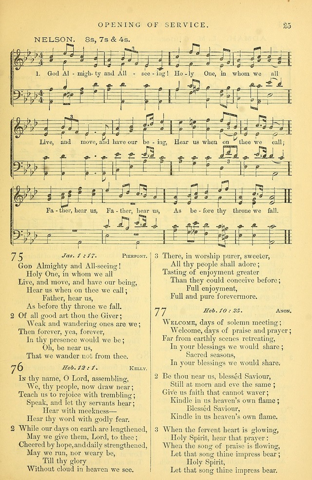 Songs for the Sanctuary: or hymns and tunes for Christian Worship page 26