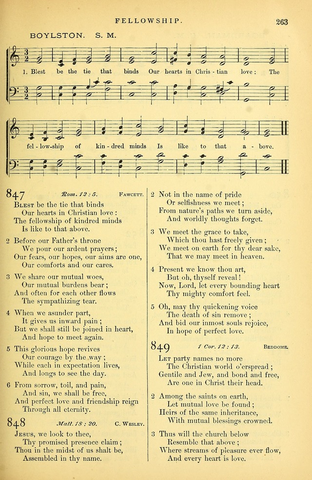 Songs for the Sanctuary: or hymns and tunes for Christian Worship page 264