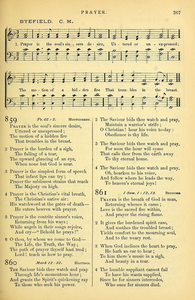 Songs for the Sanctuary: or hymns and tunes for Christian Worship page 268
