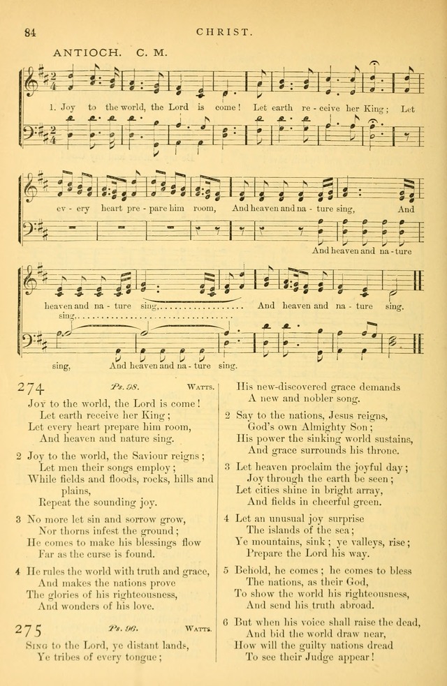 Songs for the Sanctuary: or hymns and tunes for Christian Worship page 85