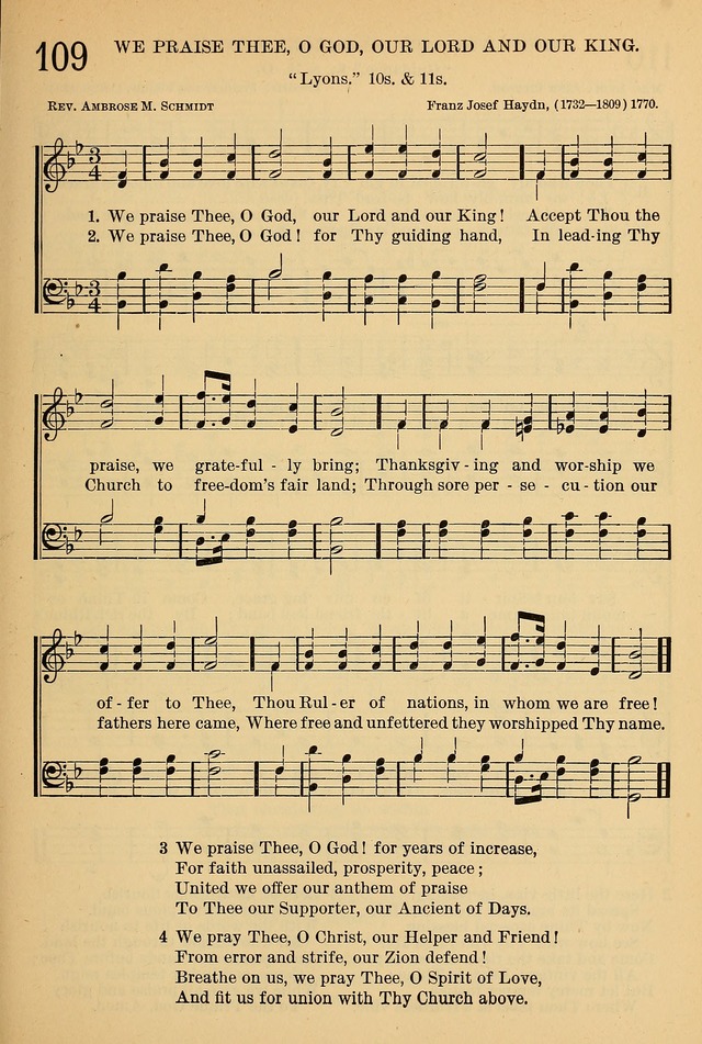 The Sunday School Hymnal: with offices of devotion page 101