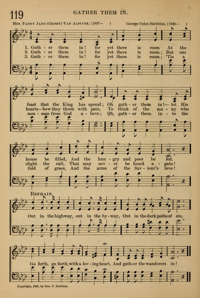 The Sunday School Hymnal: with offices of devotion page 110