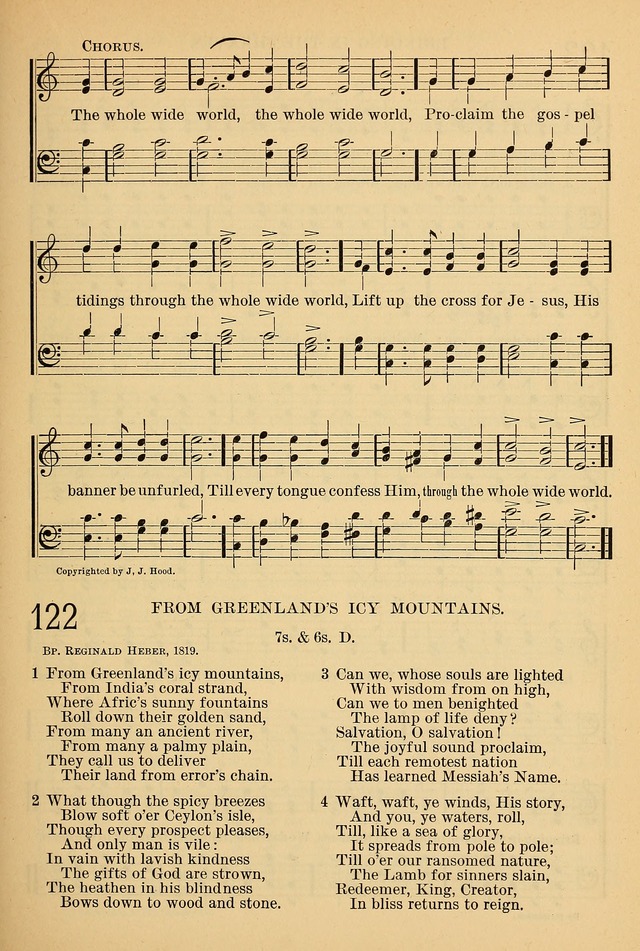The Sunday School Hymnal: with offices of devotion page 113