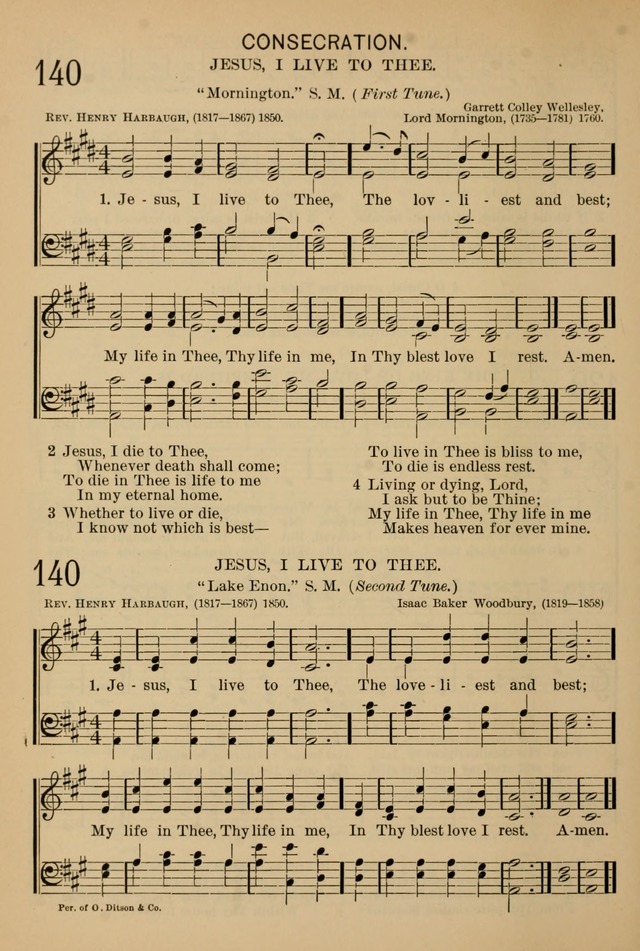The Sunday School Hymnal: with offices of devotion page 128