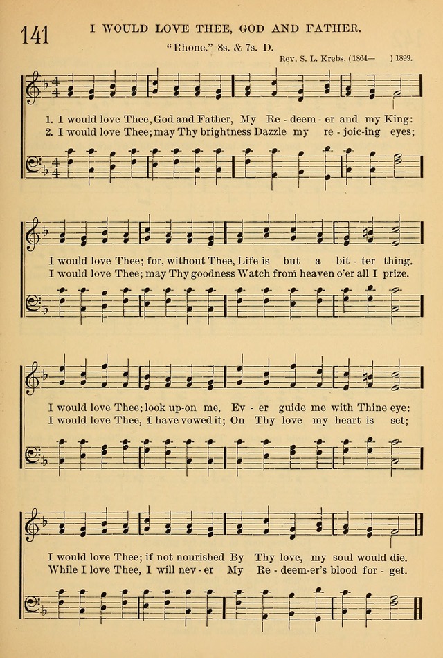 The Sunday School Hymnal: with offices of devotion page 129
