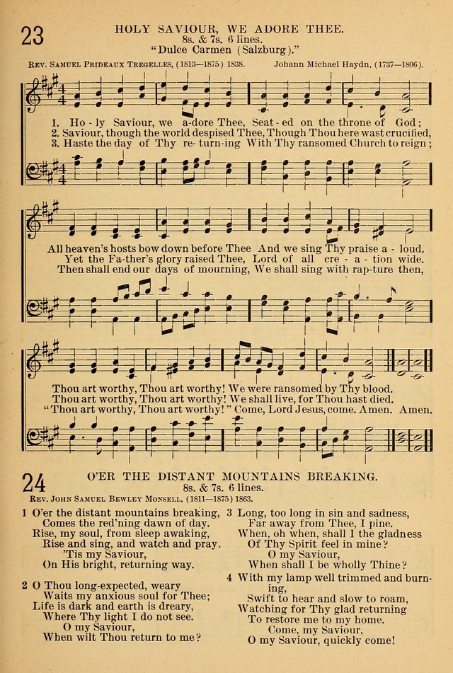 The Sunday School Hymnal: with offices of devotion page 17