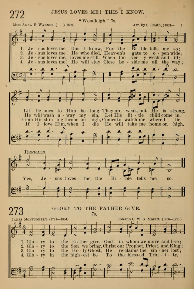 The Sunday School Hymnal: with offices of devotion page 254