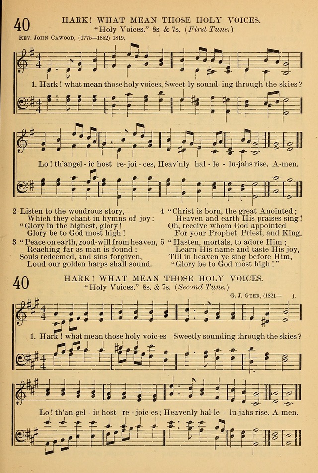 The Sunday School Hymnal: with offices of devotion page 33