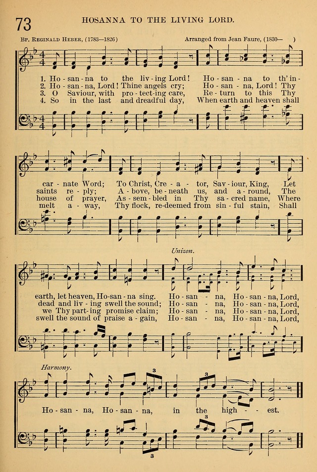 The Sunday School Hymnal: with offices of devotion page 67