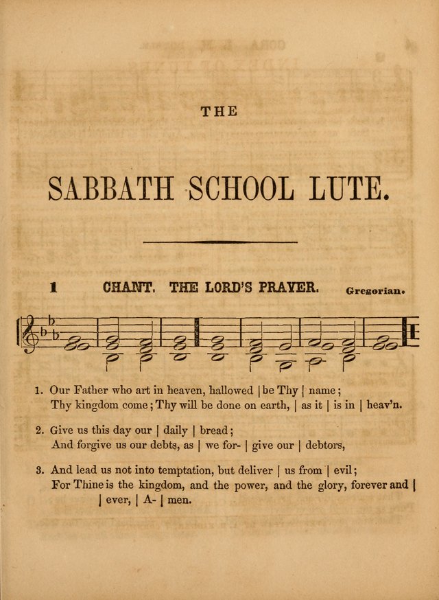 The Sabbath School Lute: a selection of hymns and appropriate melodies, adapted to the wants of Sabbath schools, families and social meetings page 3