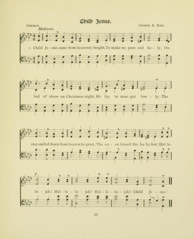 Sunday Songs for Little Children page 45