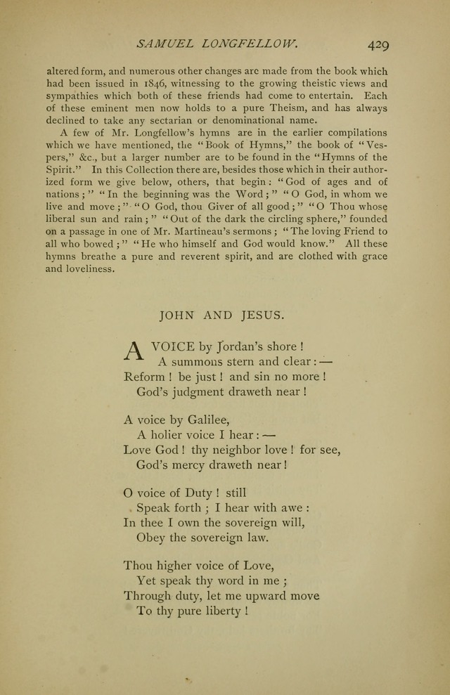 Singers and Songs of the Liberal Faith page 430