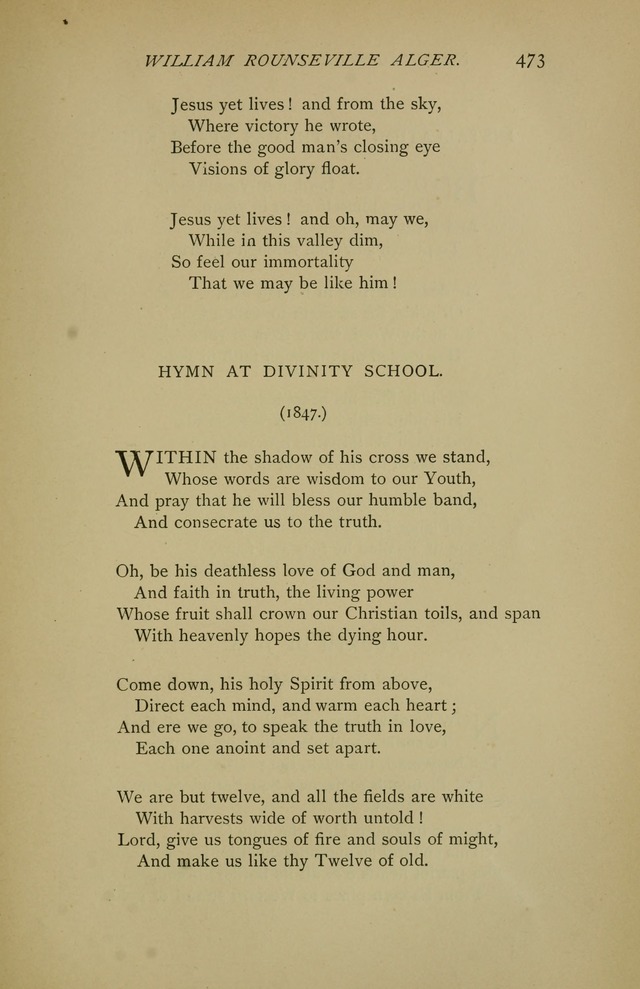 Singers and Songs of the Liberal Faith page 474