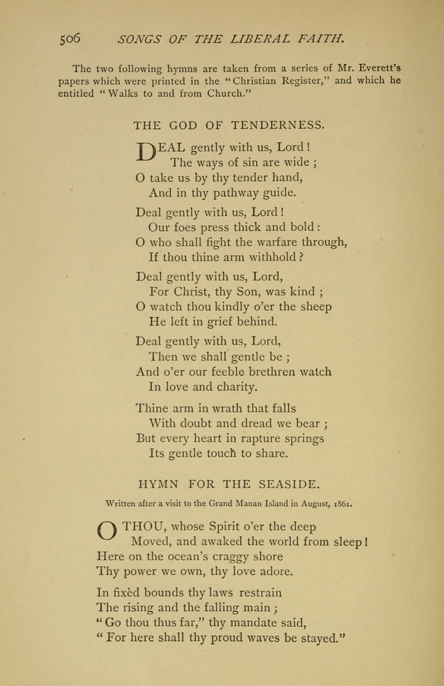 Singers and Songs of the Liberal Faith page 507