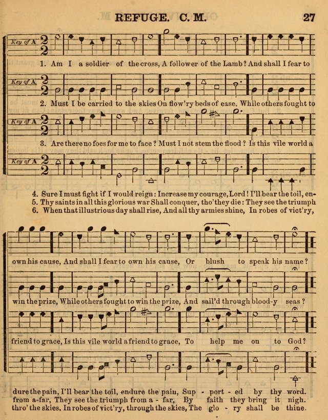 The Sabbath School Minstrel: being a collection of the most popular hymns and tunes, together with a great variety of the best anniversary pieces. The whole forming a complete manual ... page 27