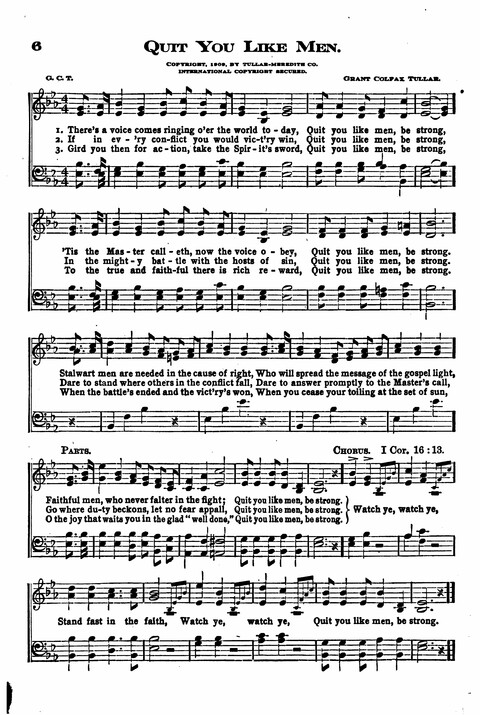 Sunday School Melodies: a Collection of new and Standard Hymns for the Sunday School page 6