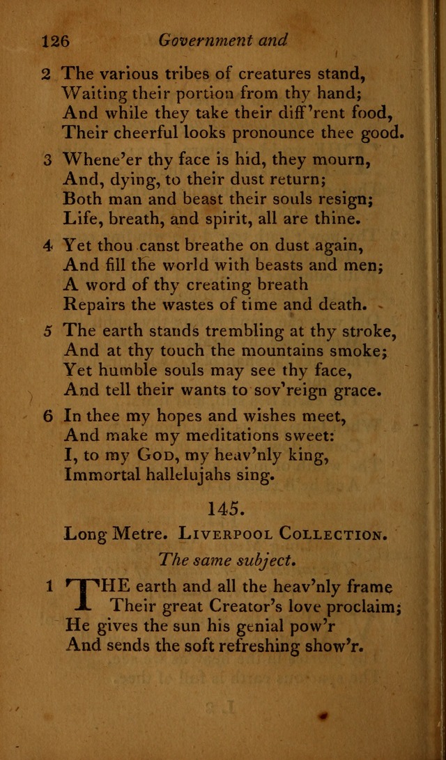 A Selection of Sacred Poetry: consisting of psalms and hymns, from Watts, Doddridge, Merrick, Scott, Cowper, Barbauld, Steele ...compiled for  the use of the Unitarian Church in Philadelphia page 126