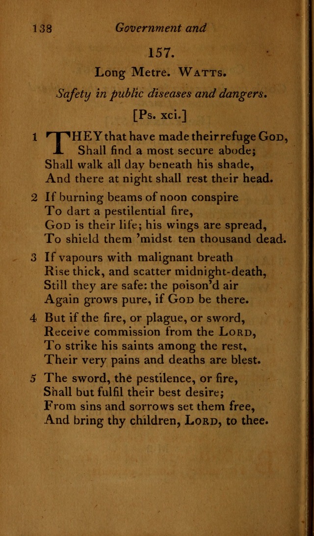 A Selection of Sacred Poetry: consisting of psalms and hymns, from Watts, Doddridge, Merrick, Scott, Cowper, Barbauld, Steele ...compiled for  the use of the Unitarian Church in Philadelphia page 138