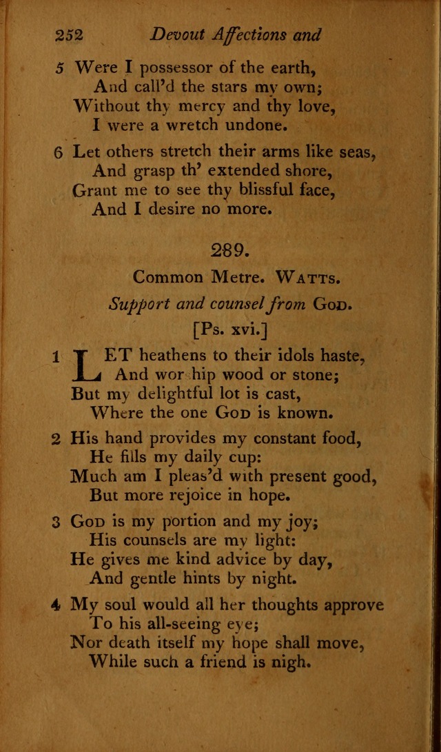 A Selection of Sacred Poetry: consisting of psalms and hymns, from Watts, Doddridge, Merrick, Scott, Cowper, Barbauld, Steele ...compiled for  the use of the Unitarian Church in Philadelphia page 252