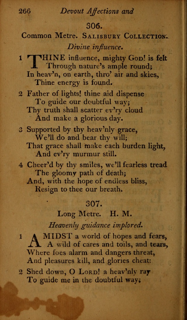 A Selection of Sacred Poetry: consisting of psalms and hymns, from Watts, Doddridge, Merrick, Scott, Cowper, Barbauld, Steele ...compiled for  the use of the Unitarian Church in Philadelphia page 266
