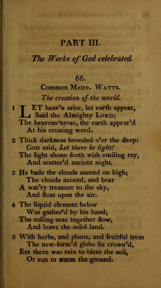 A Selection of Sacred Poetry: consisting of psalms and hymns, from Watts, Doddridge, Merrick, Scott, Cowper, Barbauld, Steele ...compiled for  the use of the Unitarian Church in Philadelphia page 55