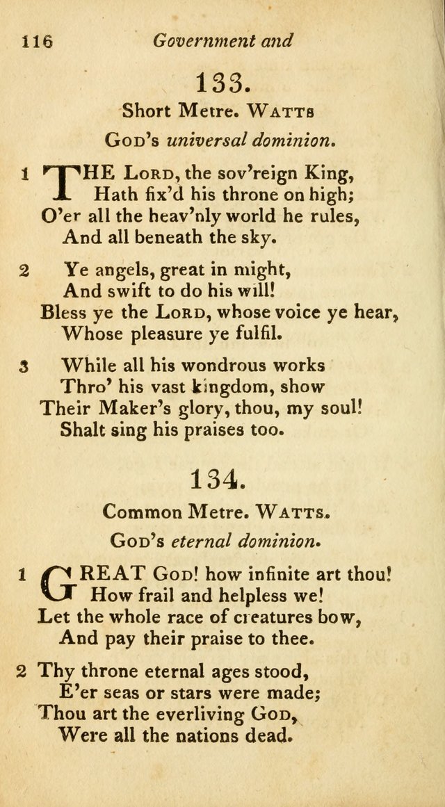 A Selection of Sacred Poetry: consisting of psalms and hymns from Watts, Doddridge, Merrick, Scott, Cowper, Barbauld, Steele, and others (2nd ed.) page 116