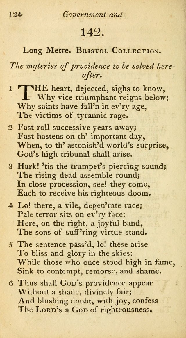 A Selection of Sacred Poetry: consisting of psalms and hymns from Watts, Doddridge, Merrick, Scott, Cowper, Barbauld, Steele, and others (2nd ed.) page 124