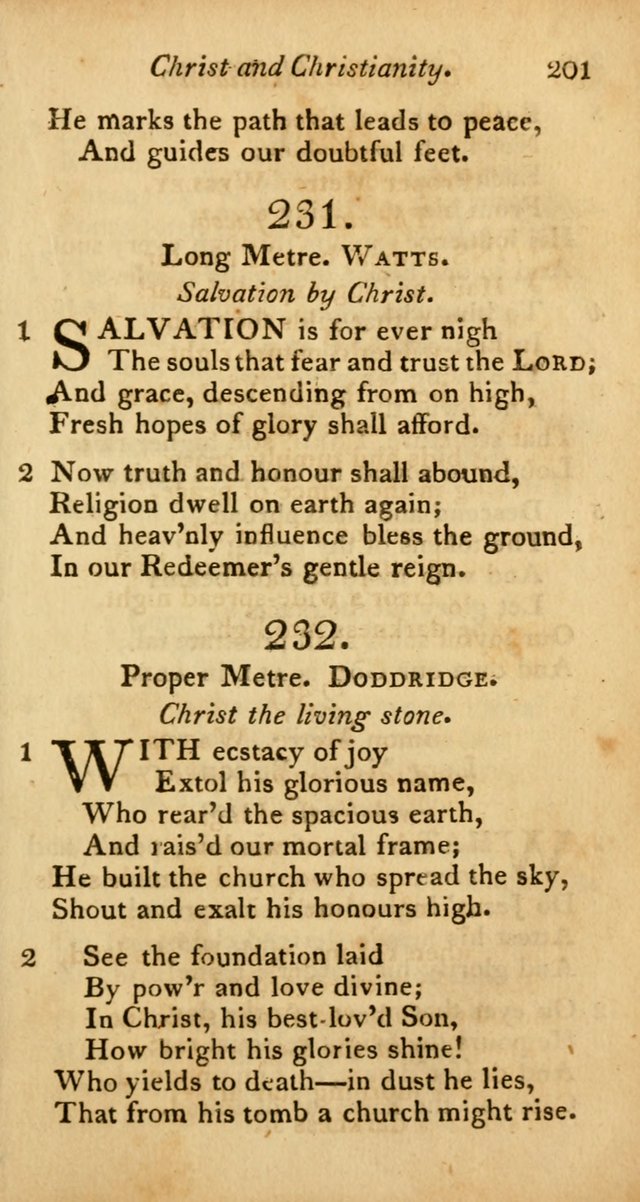 A Selection of Sacred Poetry: consisting of psalms and hymns from Watts, Doddridge, Merrick, Scott, Cowper, Barbauld, Steele, and others (2nd ed.) page 201