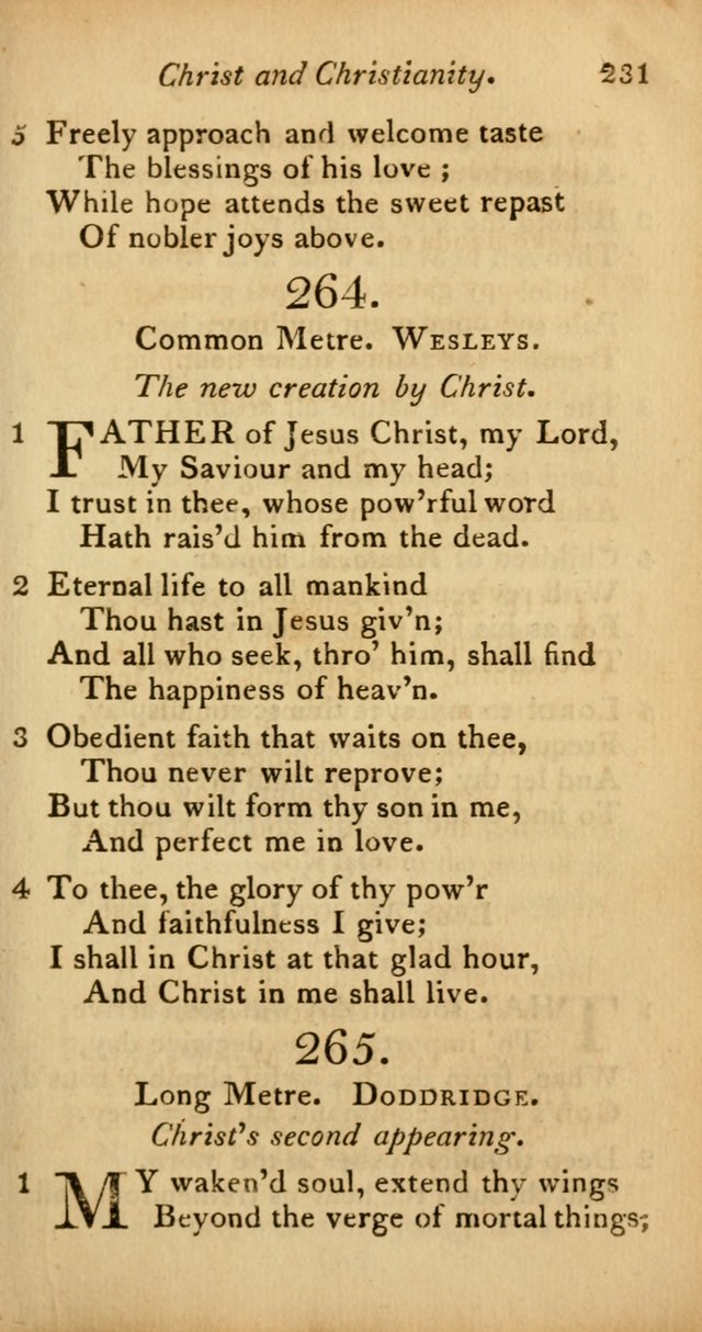 A Selection of Sacred Poetry: consisting of psalms and hymns from Watts, Doddridge, Merrick, Scott, Cowper, Barbauld, Steele, and others (2nd ed.) page 231