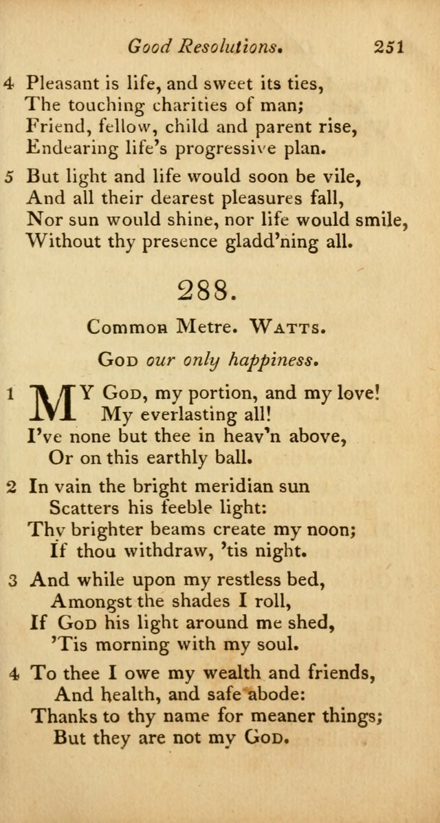 A Selection of Sacred Poetry: consisting of psalms and hymns from Watts, Doddridge, Merrick, Scott, Cowper, Barbauld, Steele, and others (2nd ed.) page 251