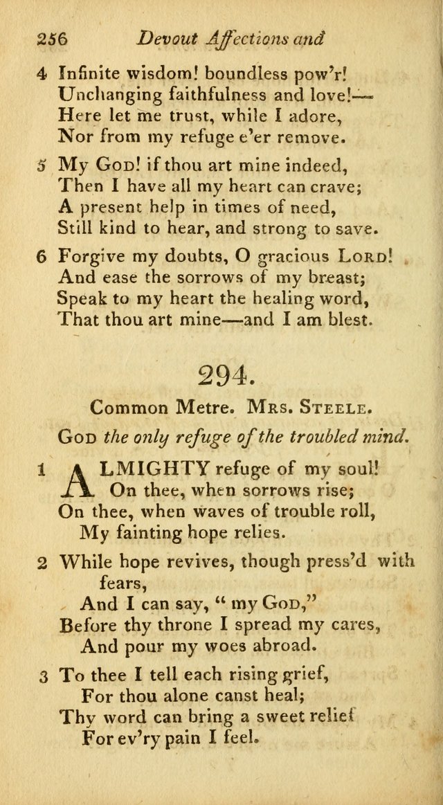 A Selection of Sacred Poetry: consisting of psalms and hymns from Watts, Doddridge, Merrick, Scott, Cowper, Barbauld, Steele, and others (2nd ed.) page 256