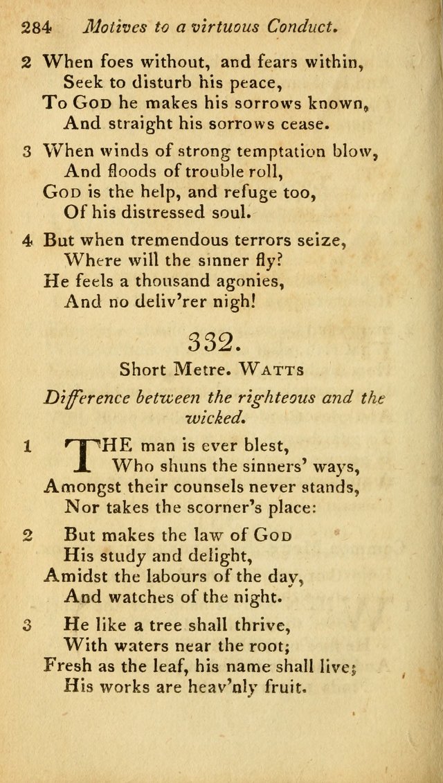 A Selection of Sacred Poetry: consisting of psalms and hymns from Watts, Doddridge, Merrick, Scott, Cowper, Barbauld, Steele, and others (2nd ed.) page 284