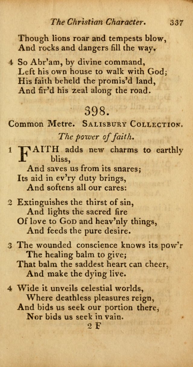 A Selection of Sacred Poetry: consisting of psalms and hymns from Watts, Doddridge, Merrick, Scott, Cowper, Barbauld, Steele, and others (2nd ed.) page 337