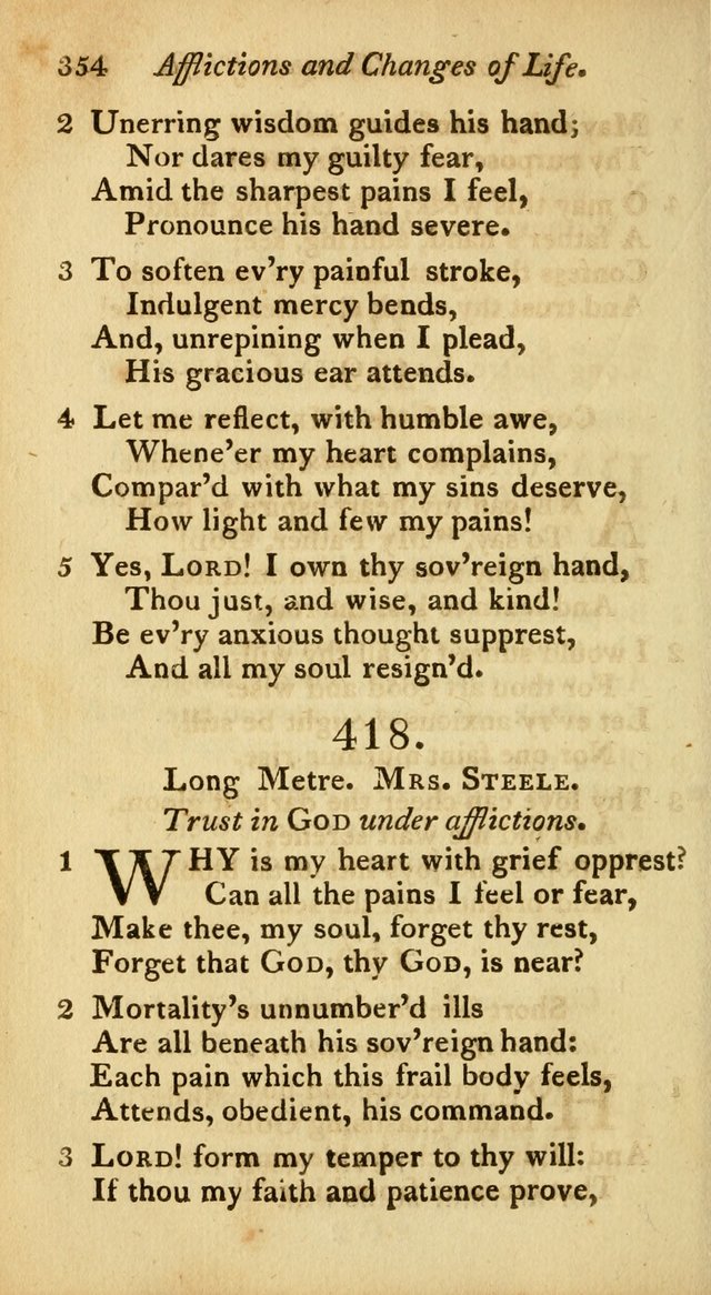 A Selection of Sacred Poetry: consisting of psalms and hymns from Watts, Doddridge, Merrick, Scott, Cowper, Barbauld, Steele, and others (2nd ed.) page 354