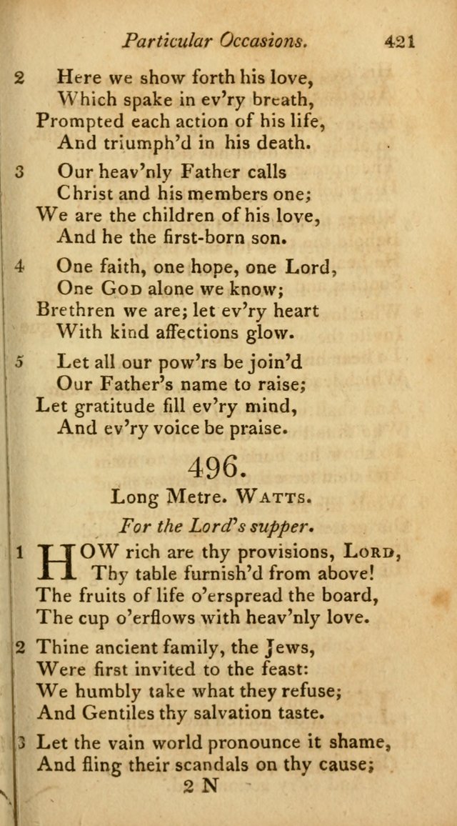 A Selection of Sacred Poetry: consisting of psalms and hymns from Watts, Doddridge, Merrick, Scott, Cowper, Barbauld, Steele, and others (2nd ed.) page 423