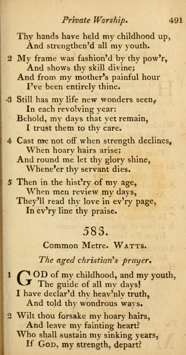 A Selection of Sacred Poetry: consisting of psalms and hymns from Watts, Doddridge, Merrick, Scott, Cowper, Barbauld, Steele, and others (2nd ed.) page 493