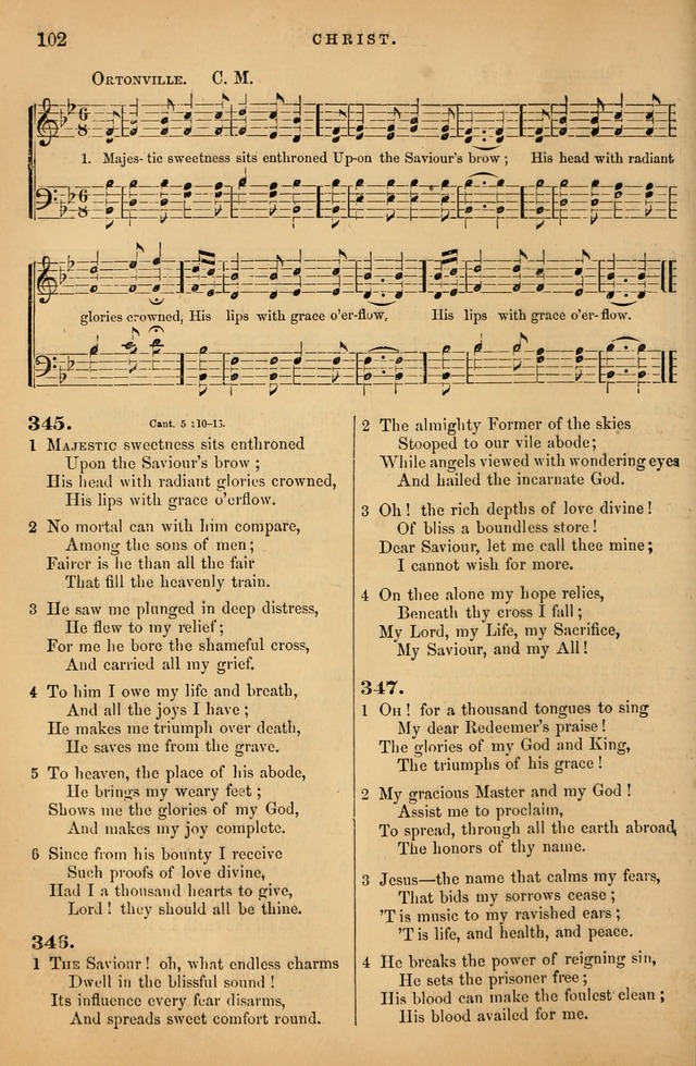Songs for the Sanctuary; or Psalms and Hymns for Christian Worship (Baptist Ed.) page 103