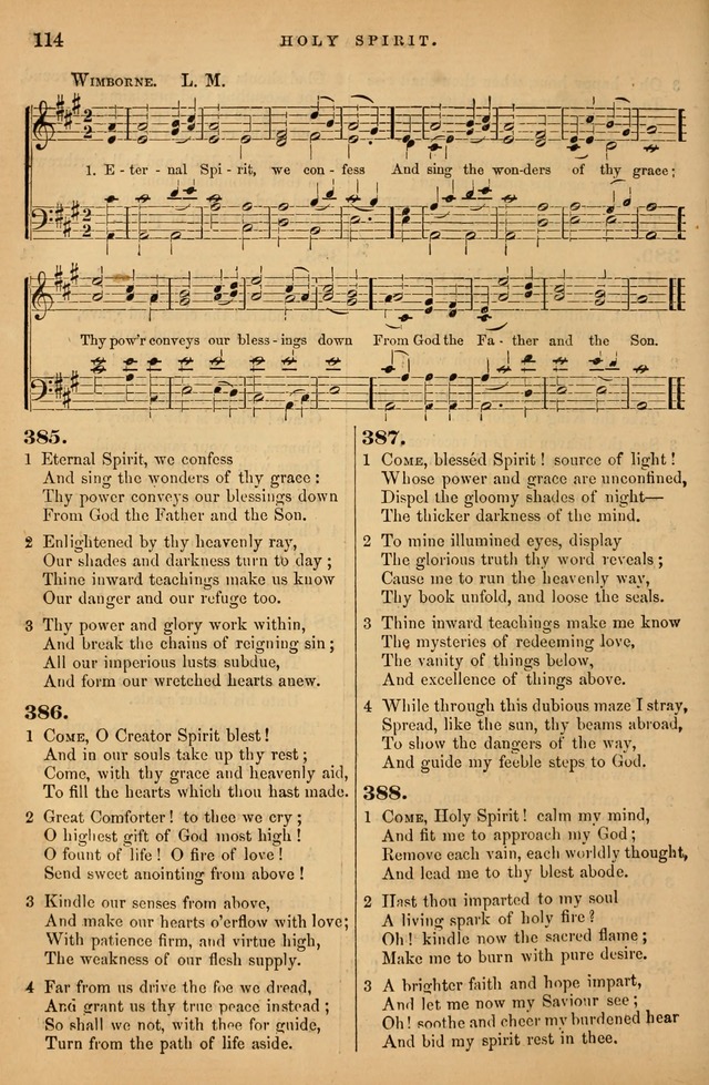 Songs for the Sanctuary; or Psalms and Hymns for Christian Worship (Baptist Ed.) page 115
