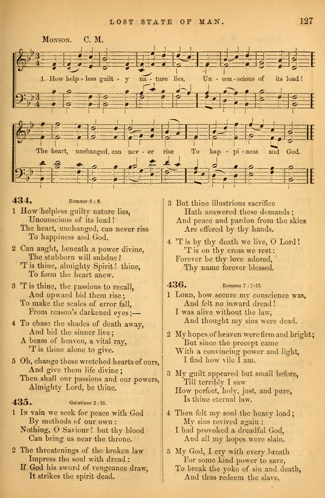 Songs for the Sanctuary; or Psalms and Hymns for Christian Worship (Baptist Ed.) page 128