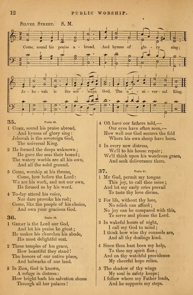 Songs for the Sanctuary; or Psalms and Hymns for Christian Worship (Baptist Ed.) page 13