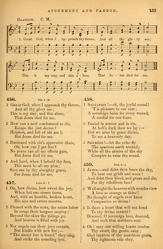 Songs for the Sanctuary; or Psalms and Hymns for Christian Worship (Baptist Ed.) page 134
