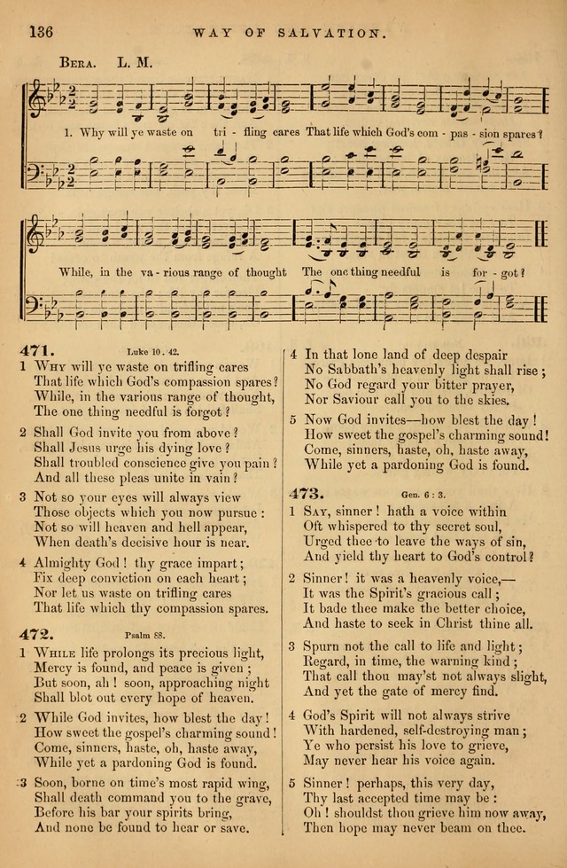 Songs for the Sanctuary; or Psalms and Hymns for Christian Worship (Baptist Ed.) page 137