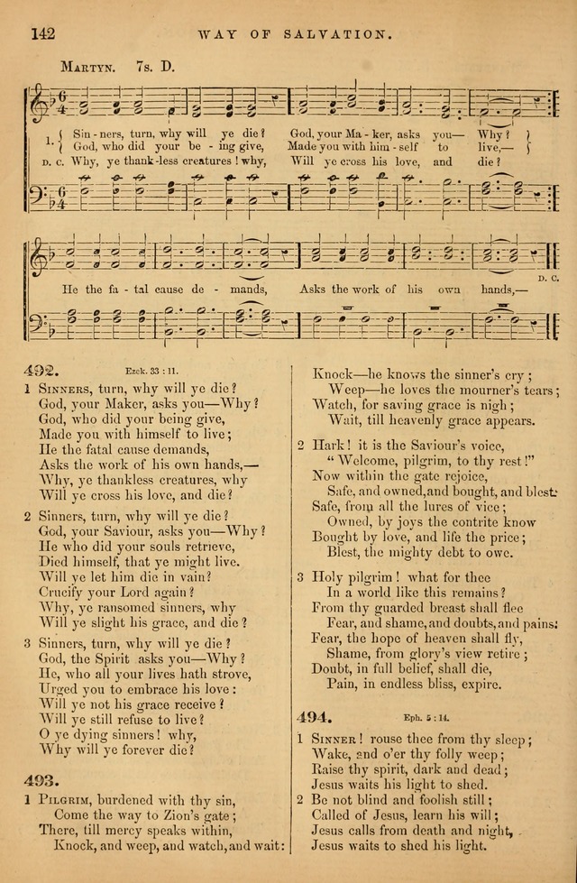 Songs for the Sanctuary; or Psalms and Hymns for Christian Worship (Baptist Ed.) page 143