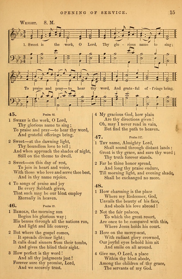 Songs for the Sanctuary; or Psalms and Hymns for Christian Worship (Baptist Ed.) page 16