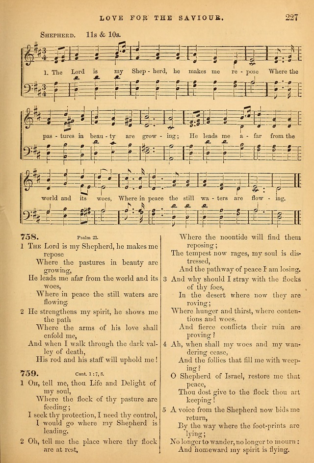 Songs for the Sanctuary; or Psalms and Hymns for Christian Worship (Baptist Ed.) page 228