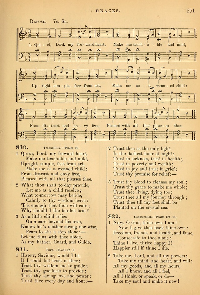 Songs for the Sanctuary; or Psalms and Hymns for Christian Worship (Baptist Ed.) page 252