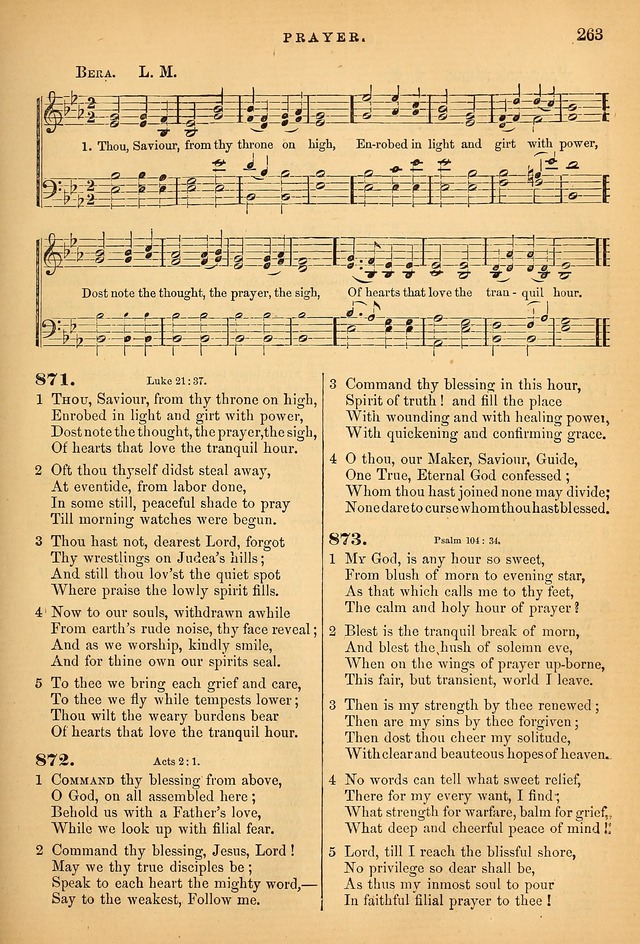 Songs for the Sanctuary; or Psalms and Hymns for Christian Worship (Baptist Ed.) page 264