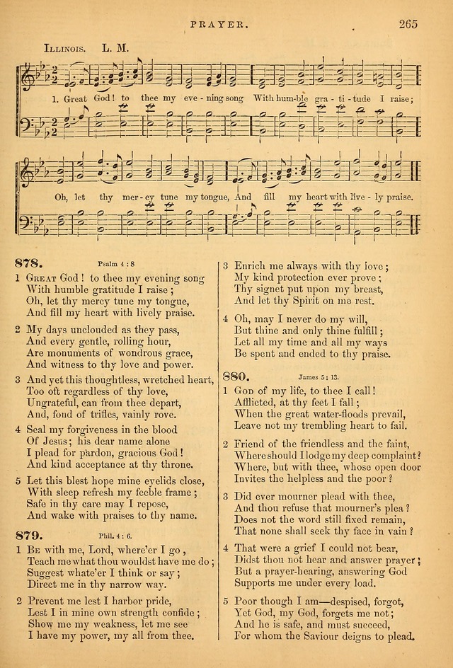 Songs for the Sanctuary; or Psalms and Hymns for Christian Worship (Baptist Ed.) page 266