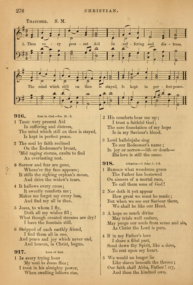 Songs for the Sanctuary; or Psalms and Hymns for Christian Worship (Baptist Ed.) page 277