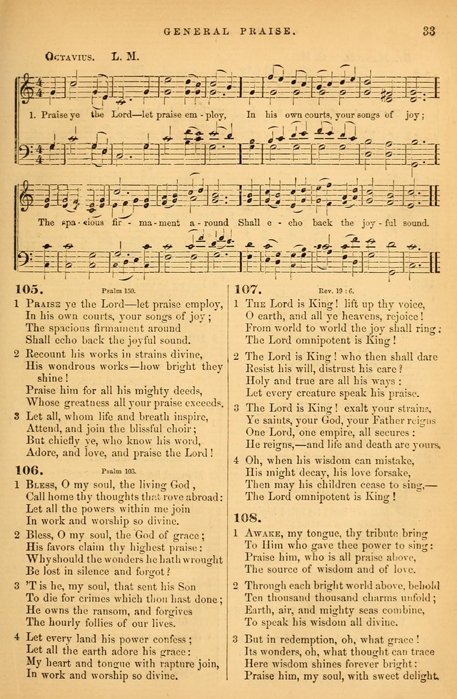 Songs for the Sanctuary; or Psalms and Hymns for Christian Worship (Baptist Ed.) page 34